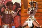 Lil Nas X shares steamy kiss with dancer during wild Egyptia